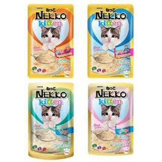 Pate mèo con kitten nekko 70g