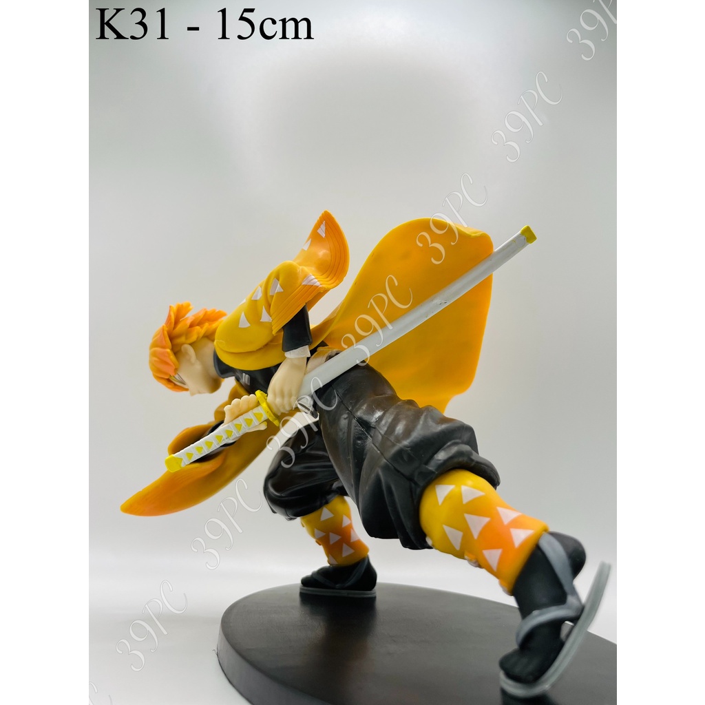 [39PC] Mô Hình Thanh Gươm Diệt Quỷ - Kimetsu no Yaiba – Demon Slayer – Mô Hình Zenitsu Tanjiro Nezuko Giyuu Shinobu