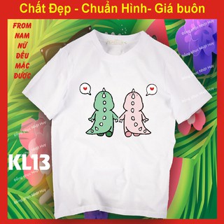 áo thun khủng long chibi 13 chất đẹp,bao đổi trả