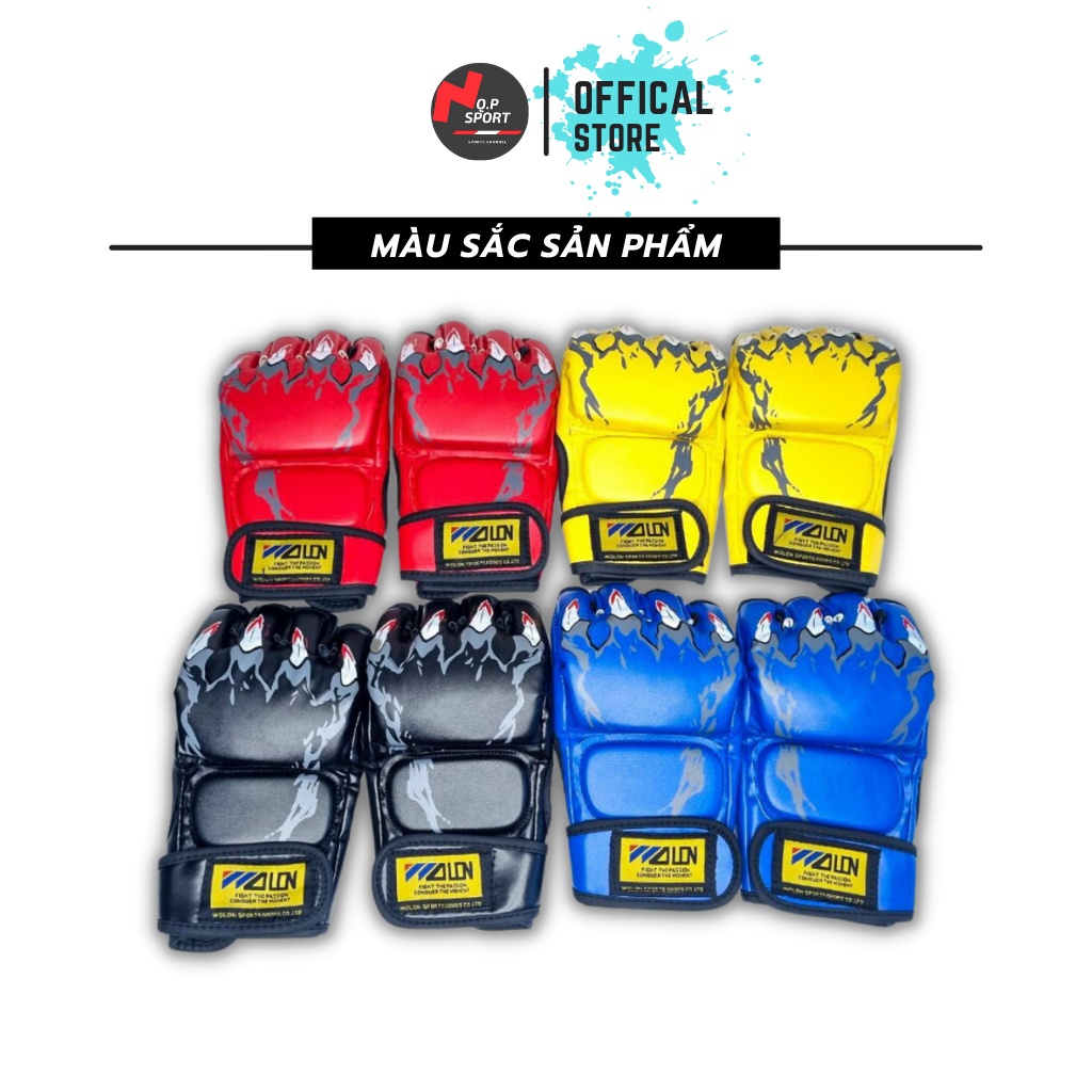 Găng Tay Boxing, Bao Tay Đấm Bốc Hở Ngón Cao Cấp Dày Dặn Chắc Chắn Dành Cho Boxing, MMA, Đối Kháng, Sparring, Trainning