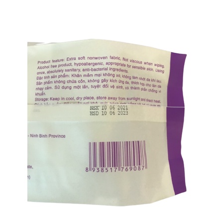 Khăn giấy ướt cho bé sơ sinh Momlove 100 tờ không mùi mềm mại an toàn RUKAMO KU05