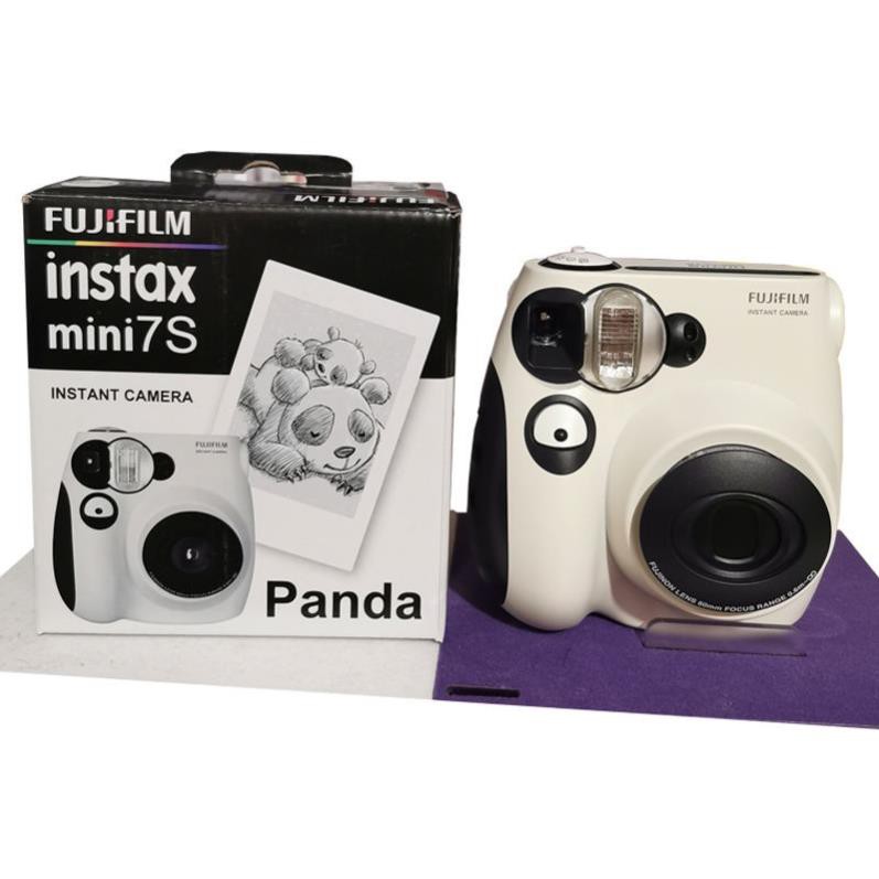 Máy ảnh Fuji Polaroid mini7C đánh lừa mini 7s chính hãng gói nâng cấp kèm Chân đế chụp Giấy