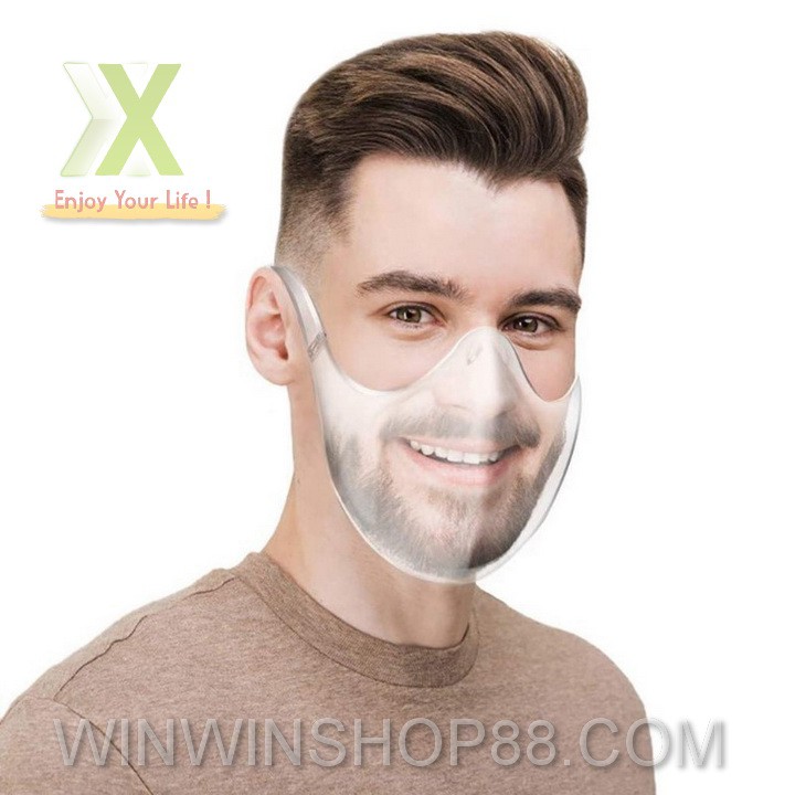 Khẩu Trang Chống Bám Hơi Nước Bằng Nhựa Trong Suốt Có Thể Tái Sử Dụng Đồ_lưu_niệm | BigBuy360 - bigbuy360.vn