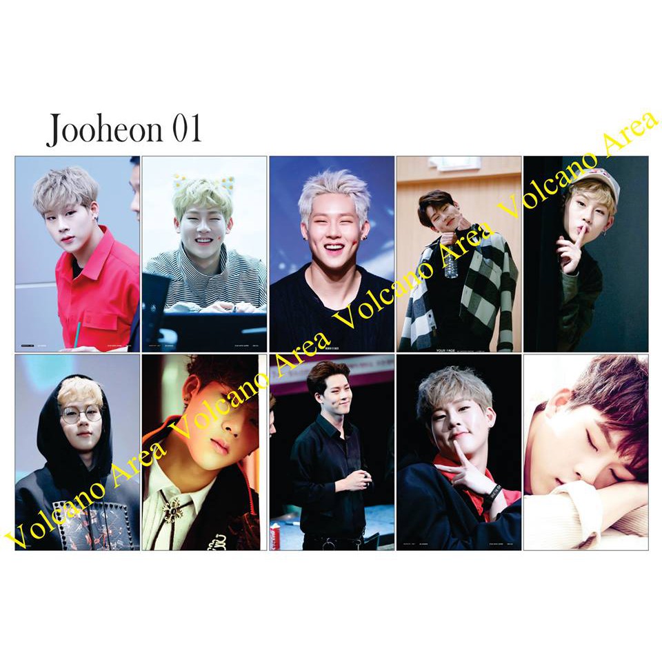 [Monsta X] Set Sticker Jooheon - 1 mẫu (có nhiều mẫu hình dán Kpop)