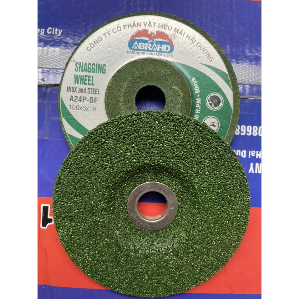 ĐÁ MÀI BAVIA XANH 1 TẤC 100X6.0X16MM VẬT LIỆU HẢI DƯƠNG