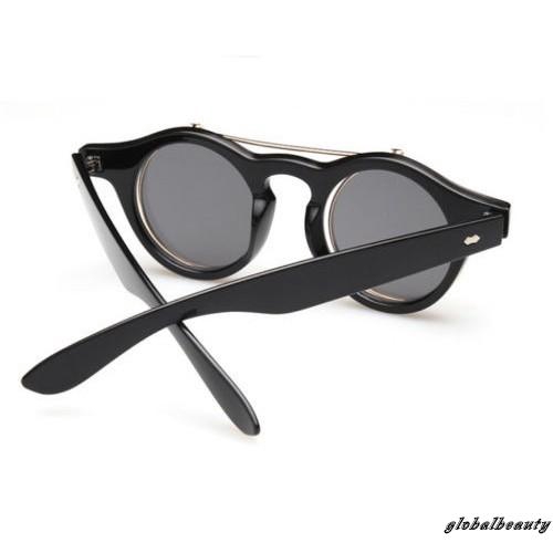 Kính mát 2 trong 1 phong cách cổ điển cho nam và nữ