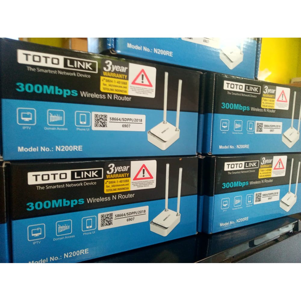 Bộ Định Tuyến Không Dây Toto Link N200 V.4