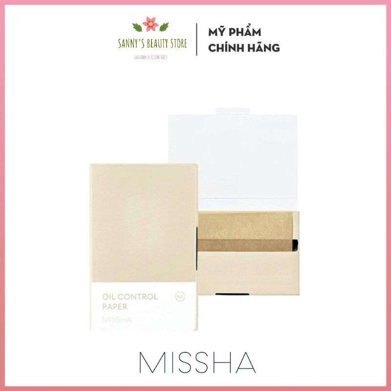 Giấy Thấm Dầu MISSHA  FREESHIP  Thấm Dầu MISSHA Oil Control Paper 100 tờ