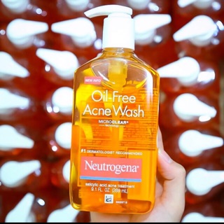 Sữa rửa mặt Neutrogena Oil-Free Acne Wash -269ml