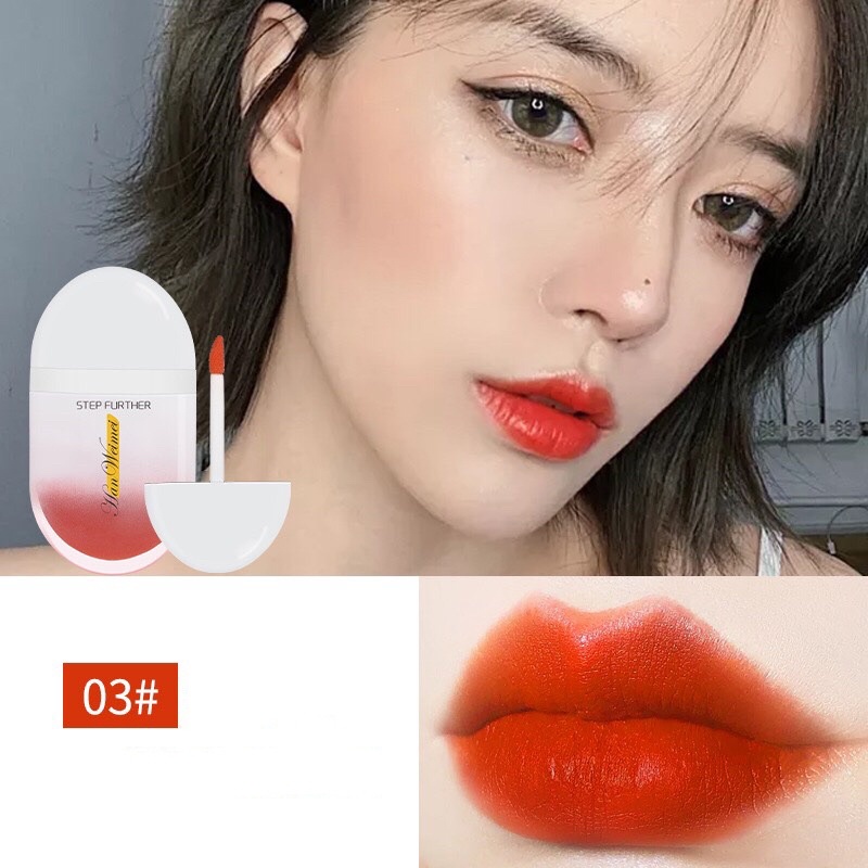 Son kem lì HANWEIMEI son nội địa trung lâu trôi màu tuỳ chọn 10g