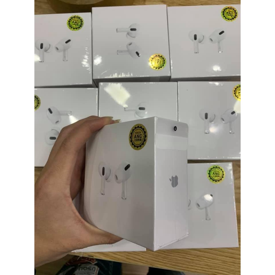 Tai nghe AIRPOD PRO ANC 1562A 35db Tai nghe âm thanh vòm Fix ios14, chống ồn chủ động louda full chức năng