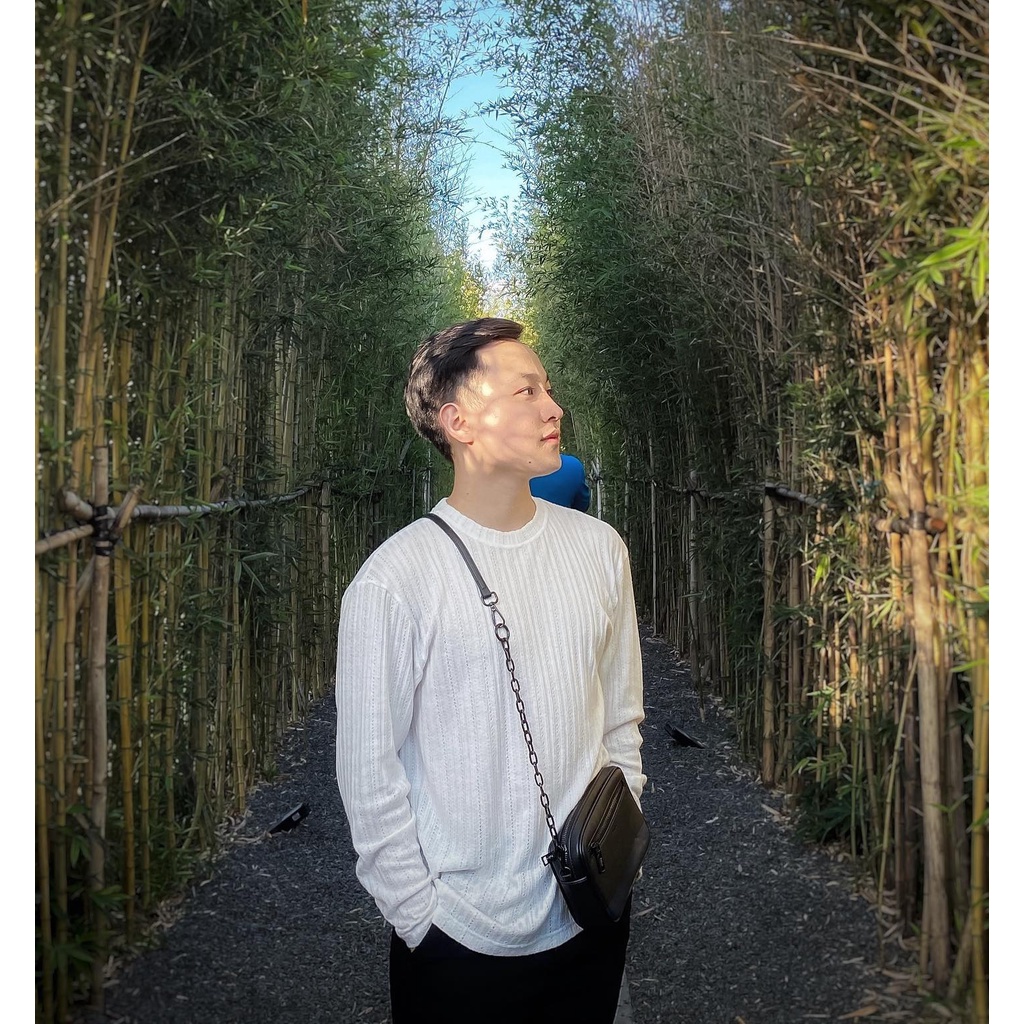 Áo Thun Tay Dài màu trắng unisex Villa Wings - Áo thun nam - Áo thun tay dài - Áo thun unisex