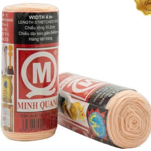 Băng chun y tế, băng chun vải cố định vết thương, bó gối Minh Quang - Soleil shop chính hãng