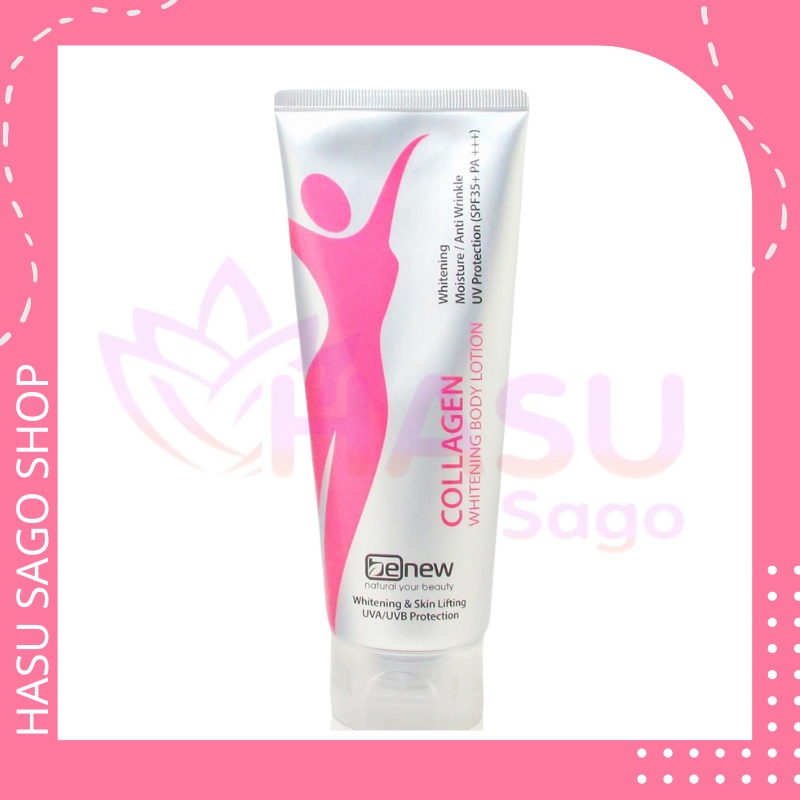 [Chính hãng] Kem dưỡng trắng da nâng cơ BODY BENEW COLLAGEN WHITENING Hàn Quốc 200ml