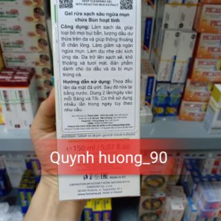 Sữa rửa mặt Dermacos 150ml dành cho da dầu,da mụn