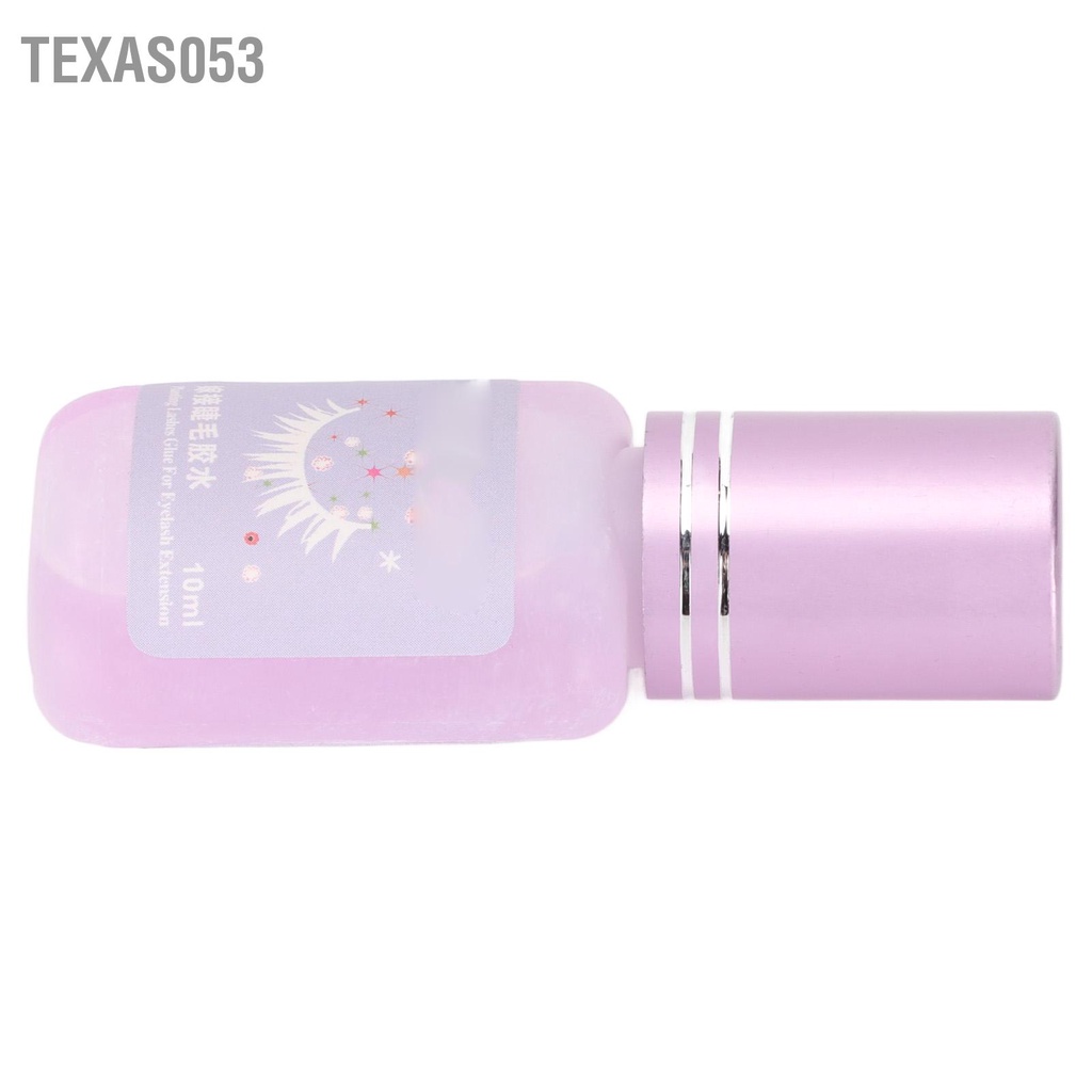 Texas053 Keo mở rộng lông mi 10ml Sấy nhanh 1 giây trong 70 ngày Kéo dài để nối