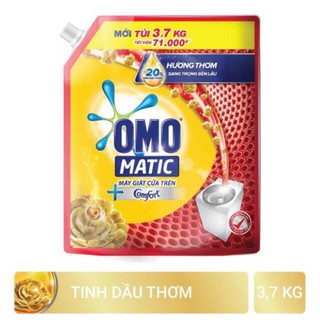  Nước Giặt OMO Túi 3,7Kg Tinh Dầu Thơm