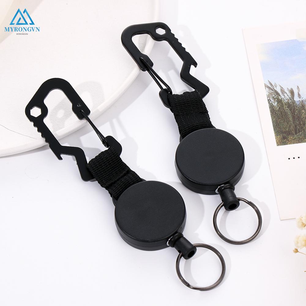 Dây đeo thẻ ID có thể thu gọn kèm móc khóa tiện dụng cho bác sĩ/ y tá