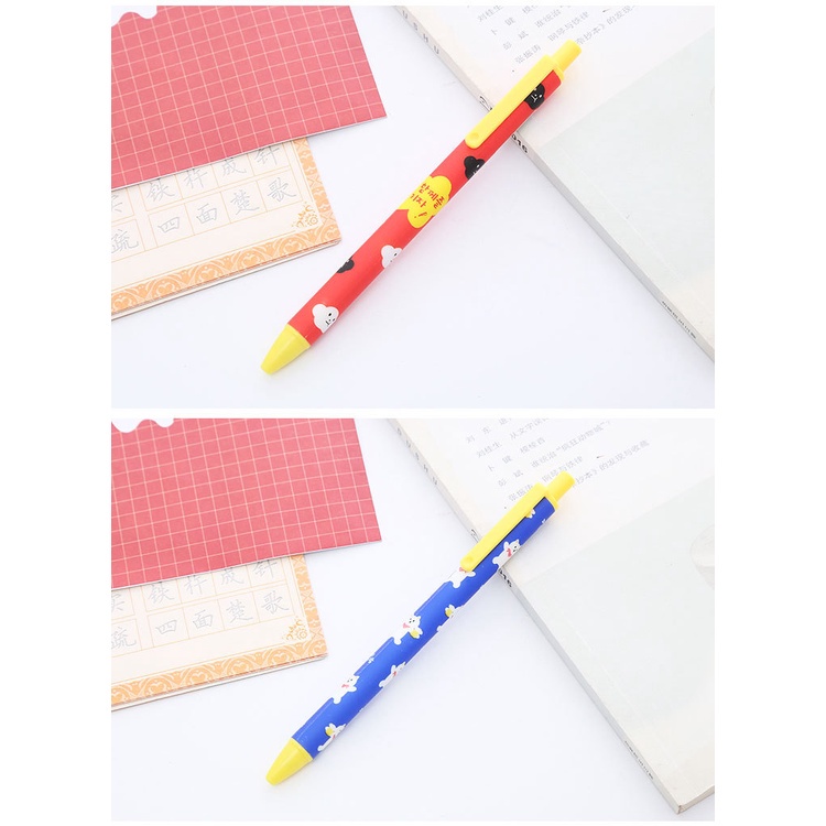 Set 6 Bút Bi Tạo Hình Động Vật Dễ Thương