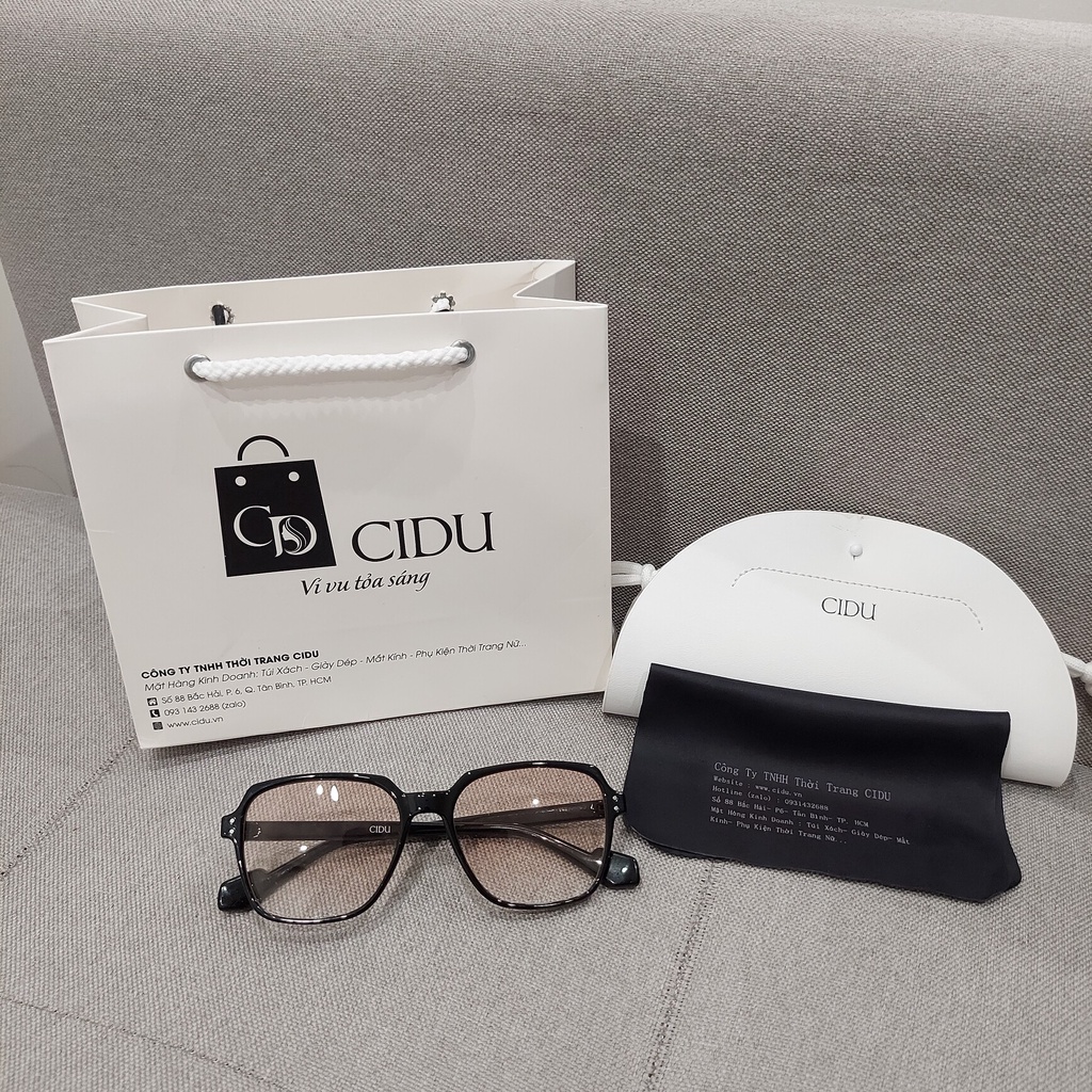 Kính Thời Trang Gọng Nhựa Cidu Mk28