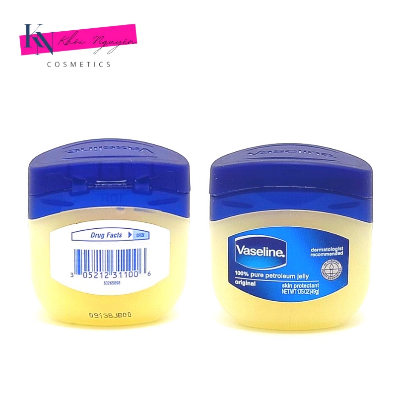 Sáp Dưỡng Ẩm Vaseline 100% Pure Petroleum Jelly Original (49g)