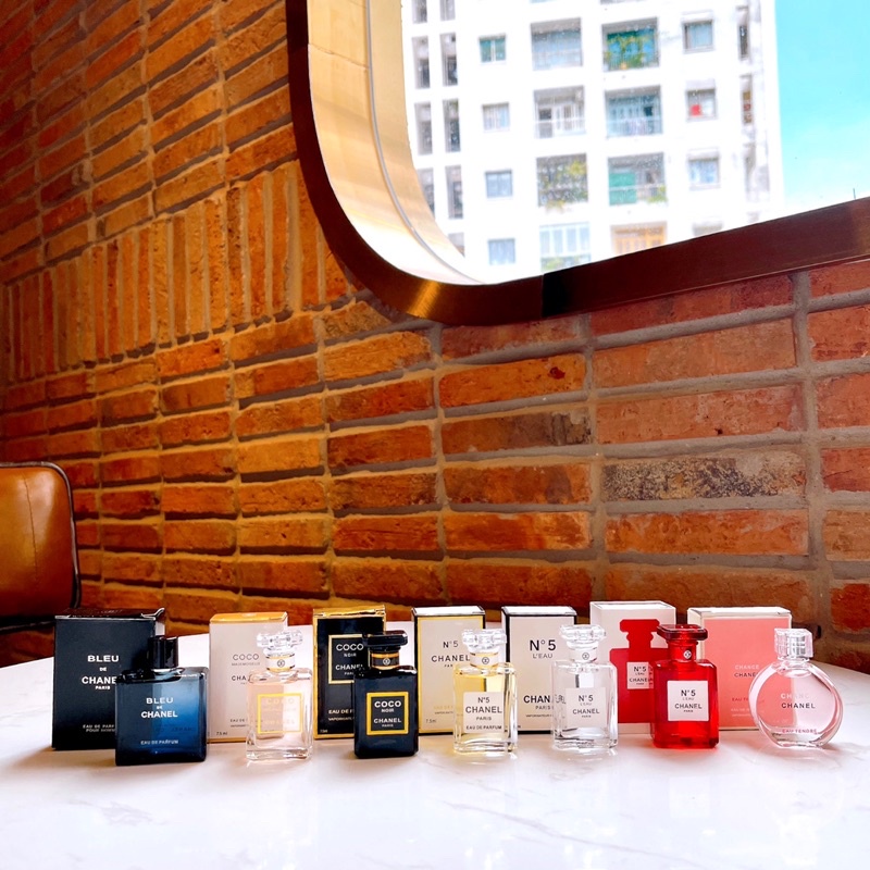 Nước Hoa Mini 7.5ml NAM NỮ hàng đẹp mùi chuẩn giá sale shop mới lên sàn