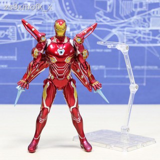 ↂ✁₪Marvel Iron Man làm bằng tay mk50 mark 50 mô hình búp bê nano Avengers cậu bé đồ chơi trẻ em