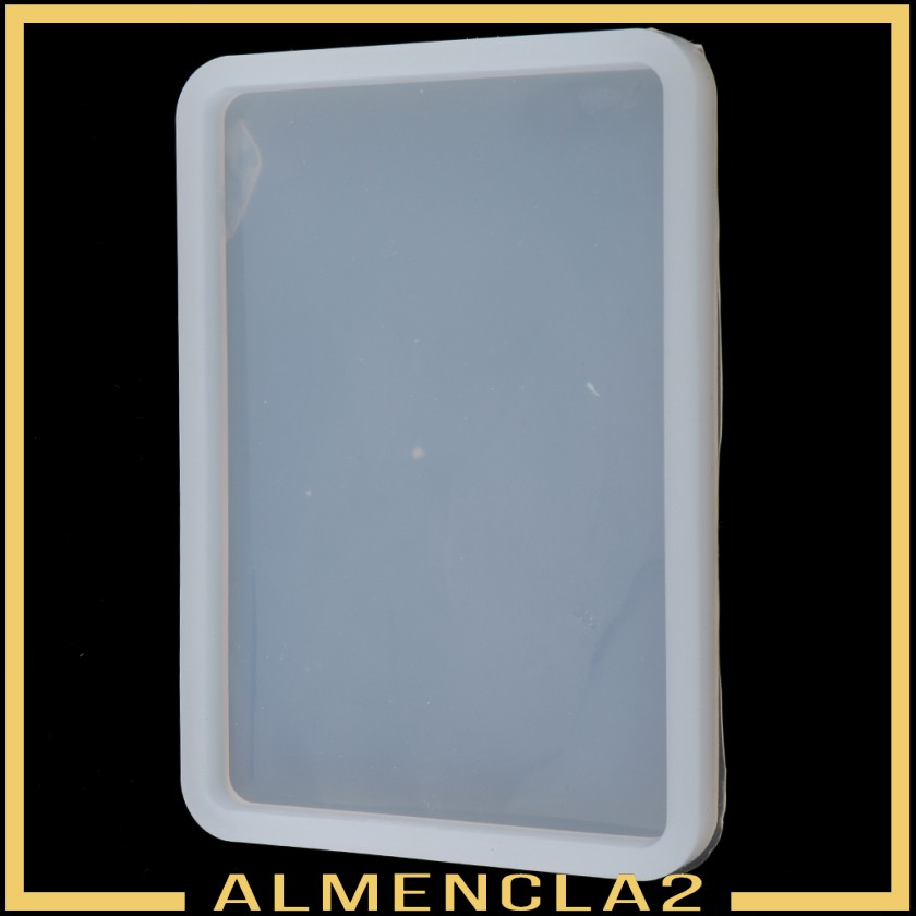12x8cm Silicone Rectangle Shape Jewelry Mold Resin Polymer Clay Casting Tool