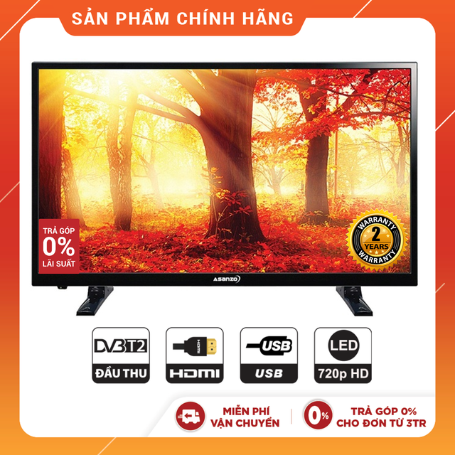 Tivi Led Asanzo 25 Inch 25T350 - Phân Phối Chính Hãng