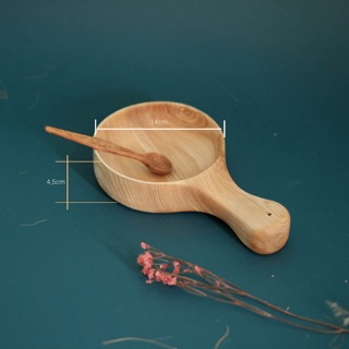 Khay gỗ tay nắm - khay gỗ decor