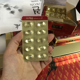 TINH DẦU THÔNG ĐỎ HÀN QUỐC -180v