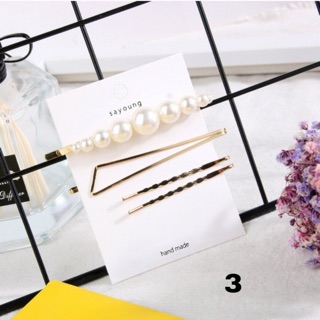 Set 4 kẹp tóc sang chảnh