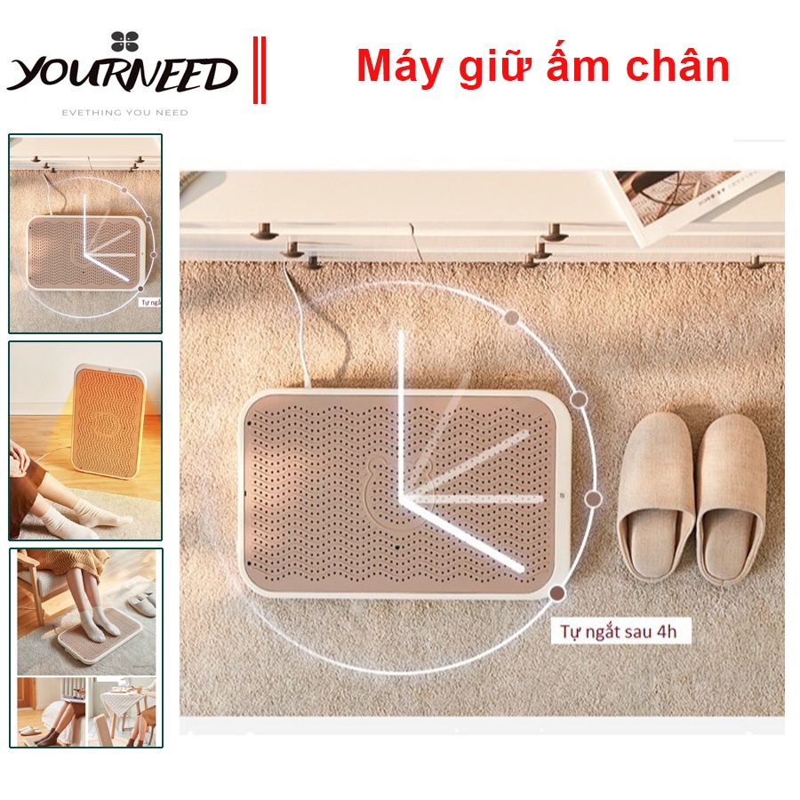 Máy giữ ấm chân, máy sưởi đa năng tiện dụng luôn giữ ấm đôi bàn chân vào mùa đông