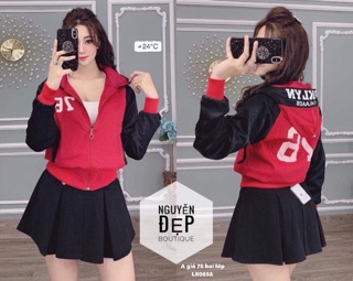 Áo gió hai lớp 76 - L