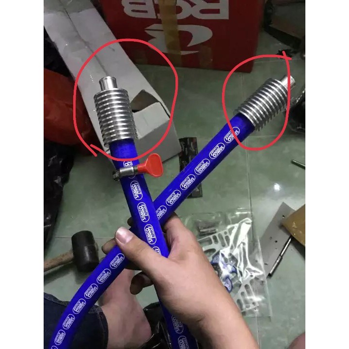 Ống khoá nhôm cho ống Samco - đủ màu.