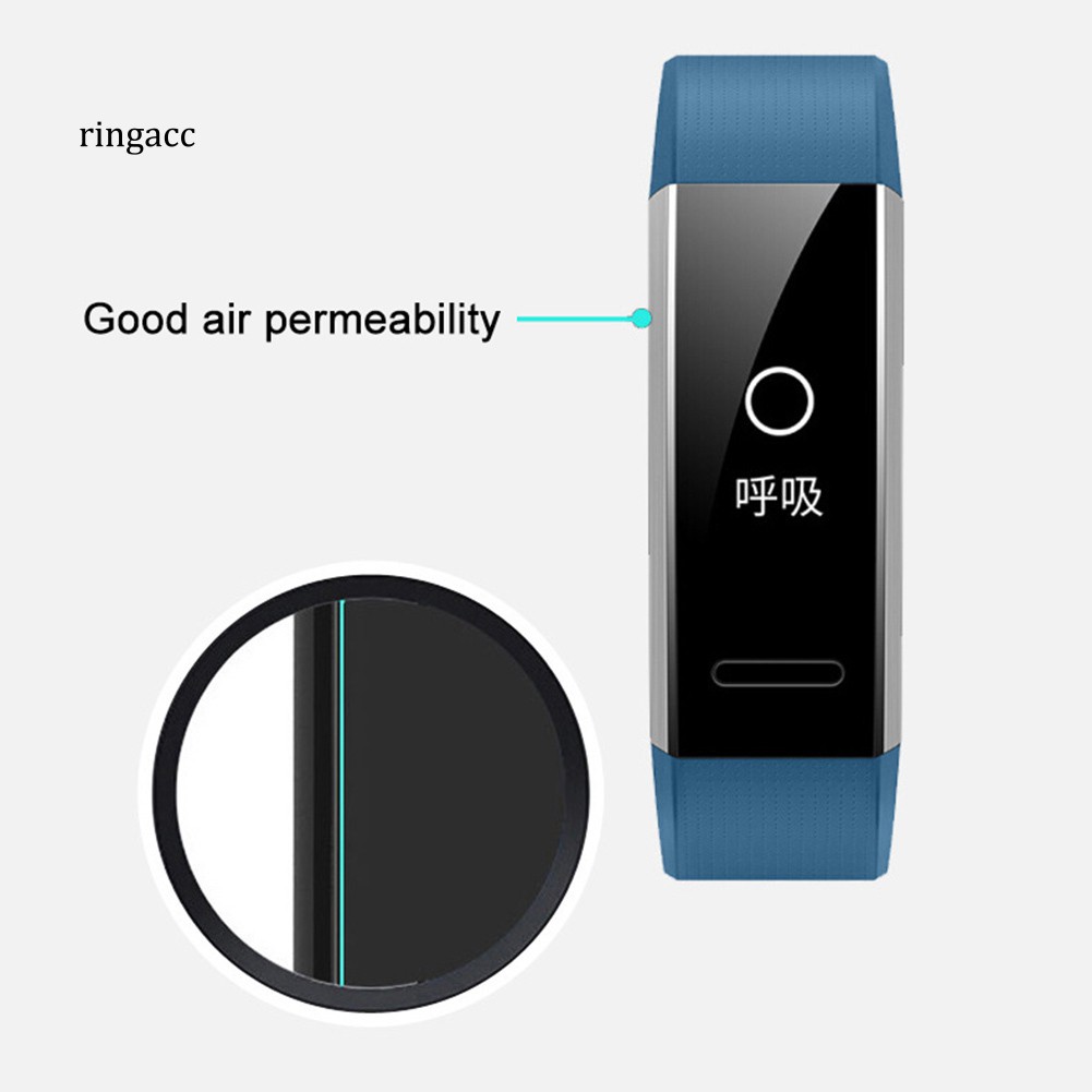 Set 3 Miếng Dán Trong Suốt Bảo Vệ Màn Hình Cho Vòng Đeo Tay Huawei 2 / 2 Pro Aers-B19 B29