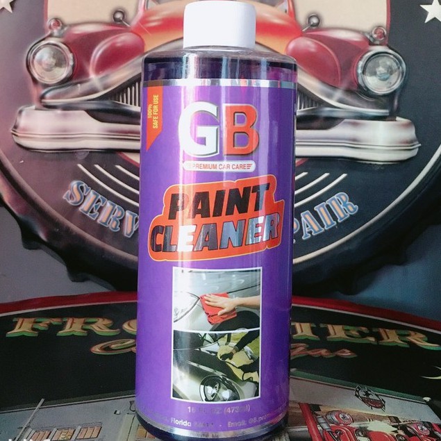 Dung dịch vệ sinh sơn trước khi phủ Ceramic cho xe hơi GB Paint Cleaner 473ml chamsocxestore
