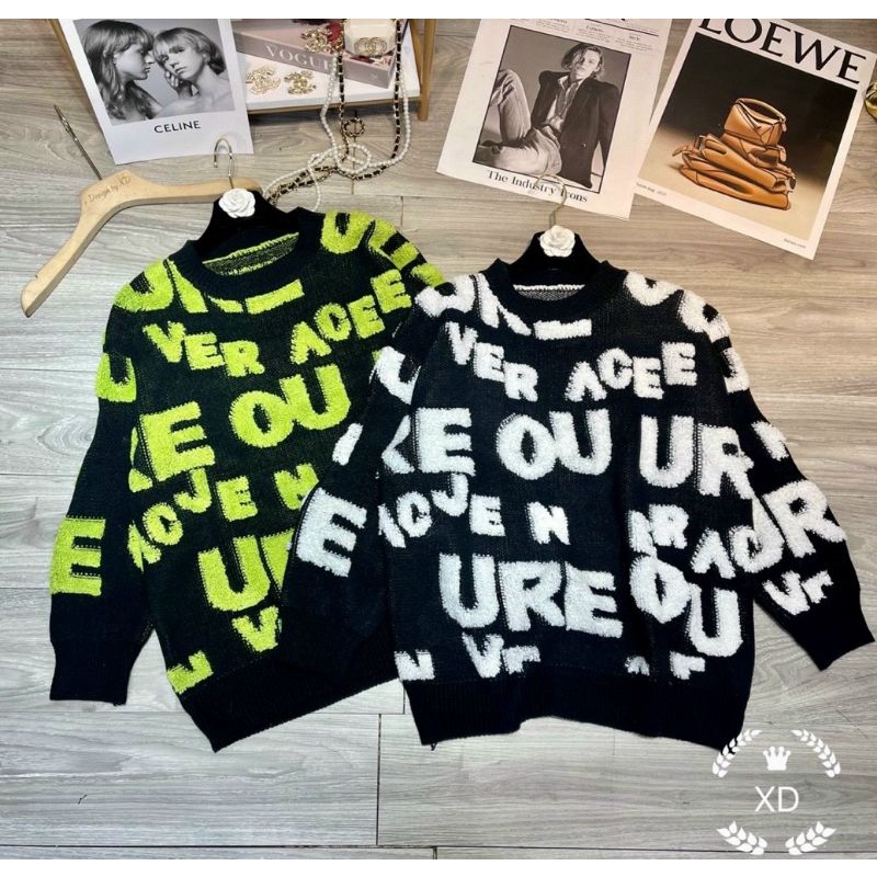 Áo len chữ xù (kèm video ) | BigBuy360 - bigbuy360.vn