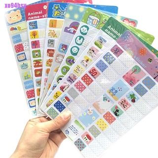 Nhãn Dán Ghi Tên / Đánh Dấu Sách Xo94Bsy Có Thể Tháo Rời Cho Trường Học