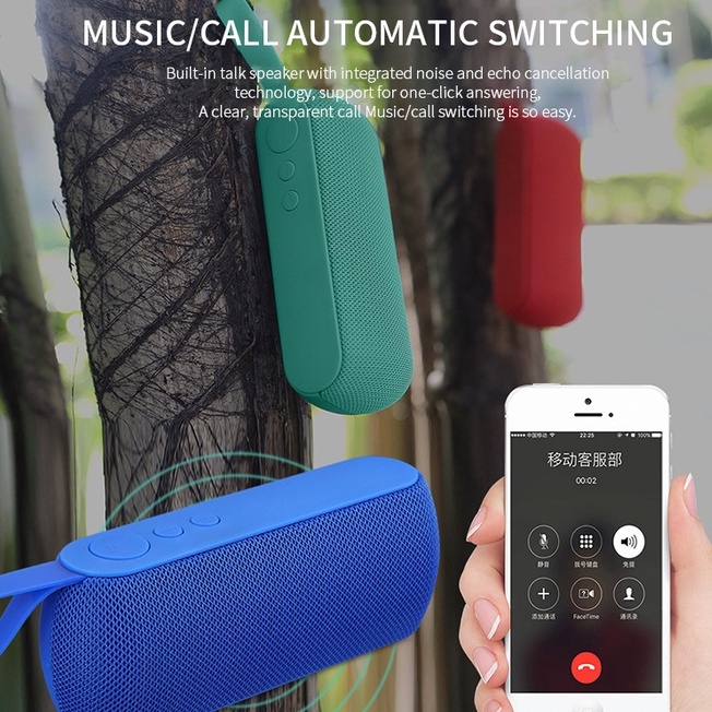 Loa Bluetooth không dây nhỏ gọn thiết kế 3D hỗ trợ thẻ nhớ tf