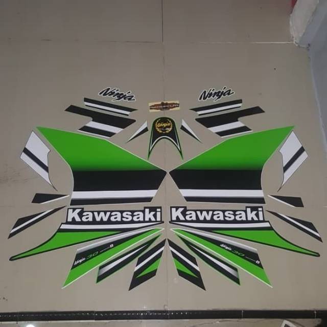 Dải Dán Trang Trí Xe Mô Tô Kawasaki Ninja 250fi 300 30univ 2014-2015