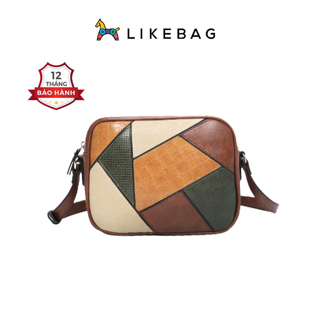 Túi đeo chéo nữ thời trang LIKEBAG form chữ nhật phong cách vintage 217XKSO701 - LIBAGI