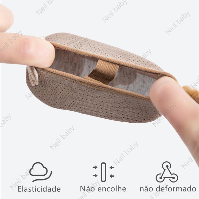 Giày Lưới Rỗng Thoáng Khí Đế Thấp Chống Trượt Nhẹ Thoải Mái Có Dây Đeo Hình Gấu Cho Trẻ Sơ Sinh