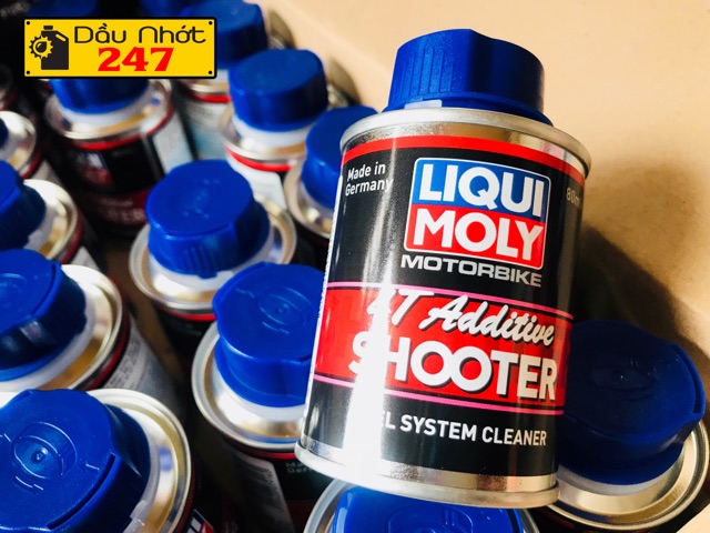 Dung dịch vệ sinh buồng đốt Liqui Moly 4T Additive Shooter 80ml