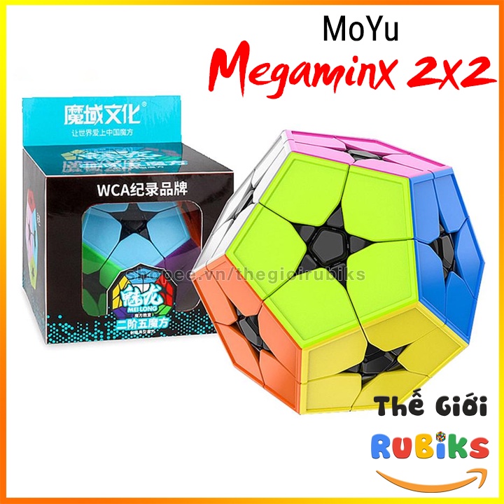 Rubik Megaminx 2x2 MoYu MFJS MeiLong Kibiminx / Kilominx / Biến Thể 12 Mặt Rubic 2x2x2 Cube. Đồ Chơi Giáo Dục Thông Minh