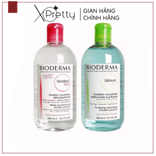 [SHOPEE TRỢ GIÁ] Nước tẩy trang Bioderma Dành Cho Mọi Loại Da chính hãng