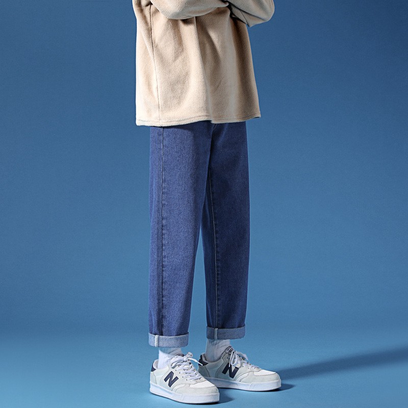 QUẦN JEAN BAGGY NAM BASIC XANH BẠC TS901 | BigBuy360 - bigbuy360.vn