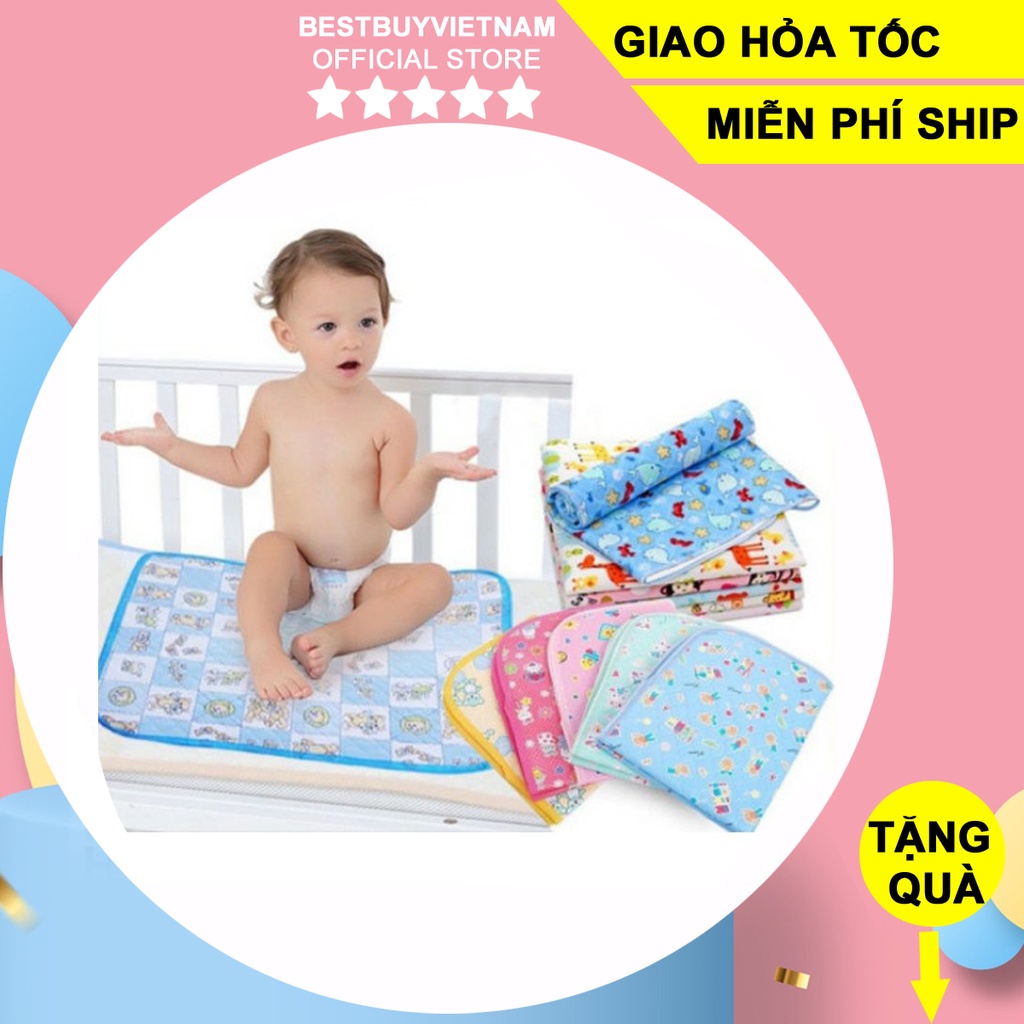 Tấm lót thay đồ chống thấm cho bé sơ sinh Đài Loan