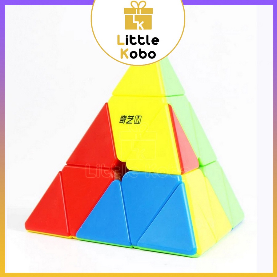 Rubik Pyraminx Nam Châm QiYi MS Magnetic Stickerless Rubic Tam Giác Đồ Chơi Trí Tuệ