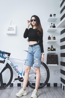 ☀️Quần Jeans Ngố Rách